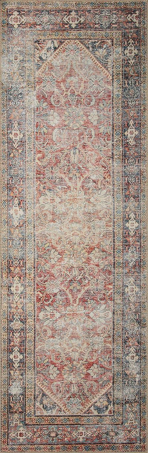 Amber Lewis x Loloi Amber Lewis x Loloi Georgie Red / Navy Area Rug