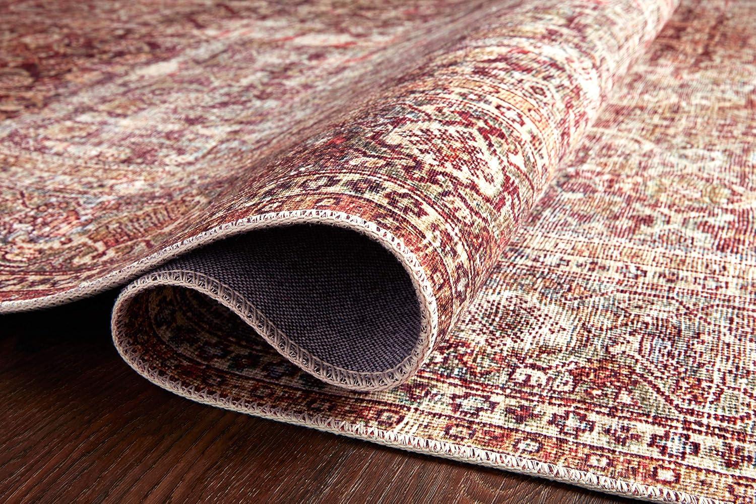 Cinnamon and Sage Rectangular Synthetic 9' x 12' Area Rug