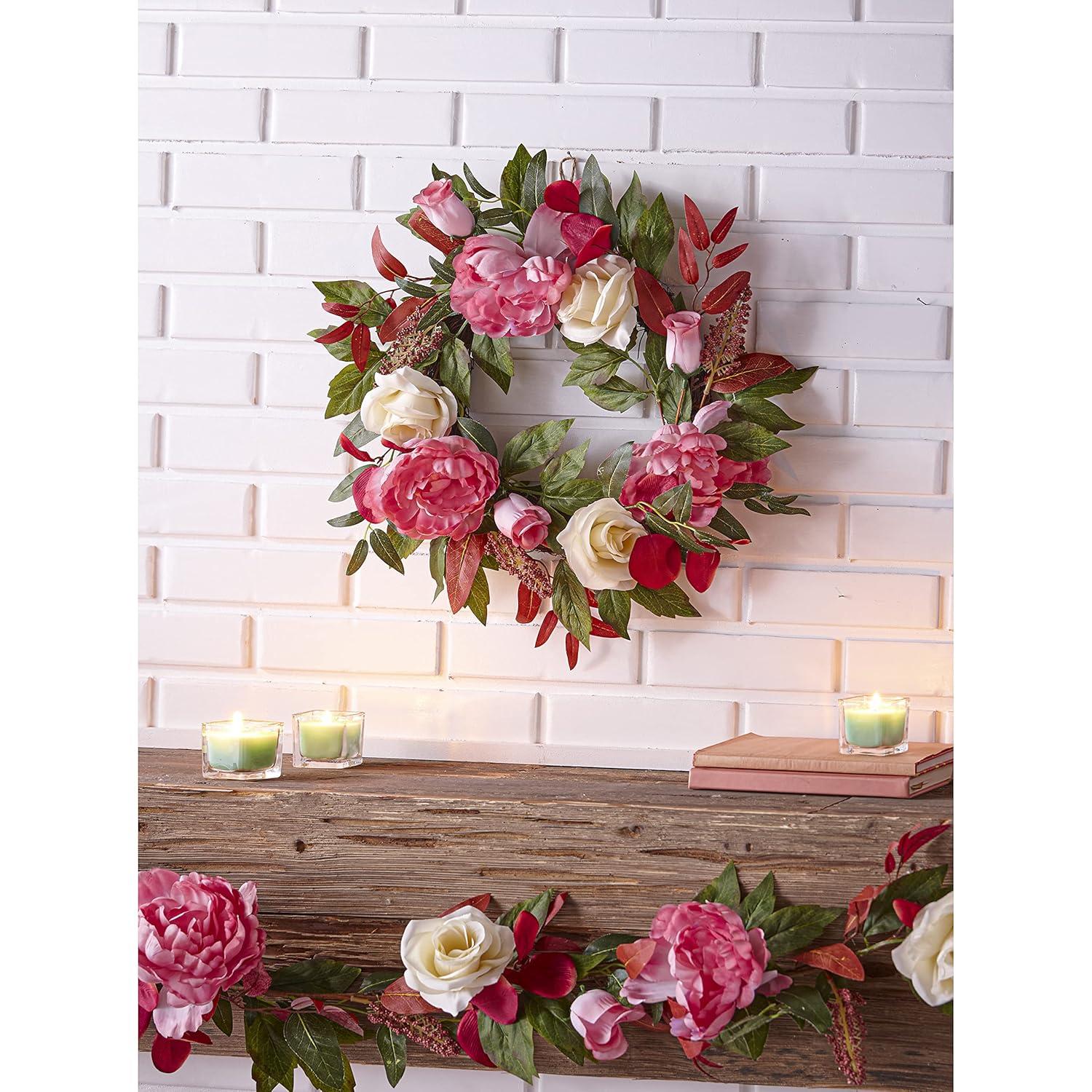 The Lakeside Collection Vintage Chic Decor Accents - Wreath
