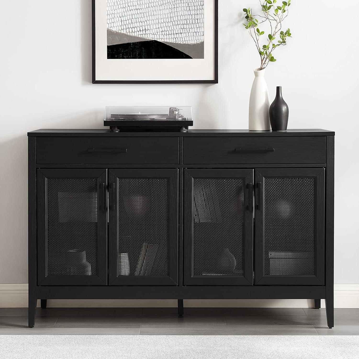 Milo Sideboard Black - Crosley