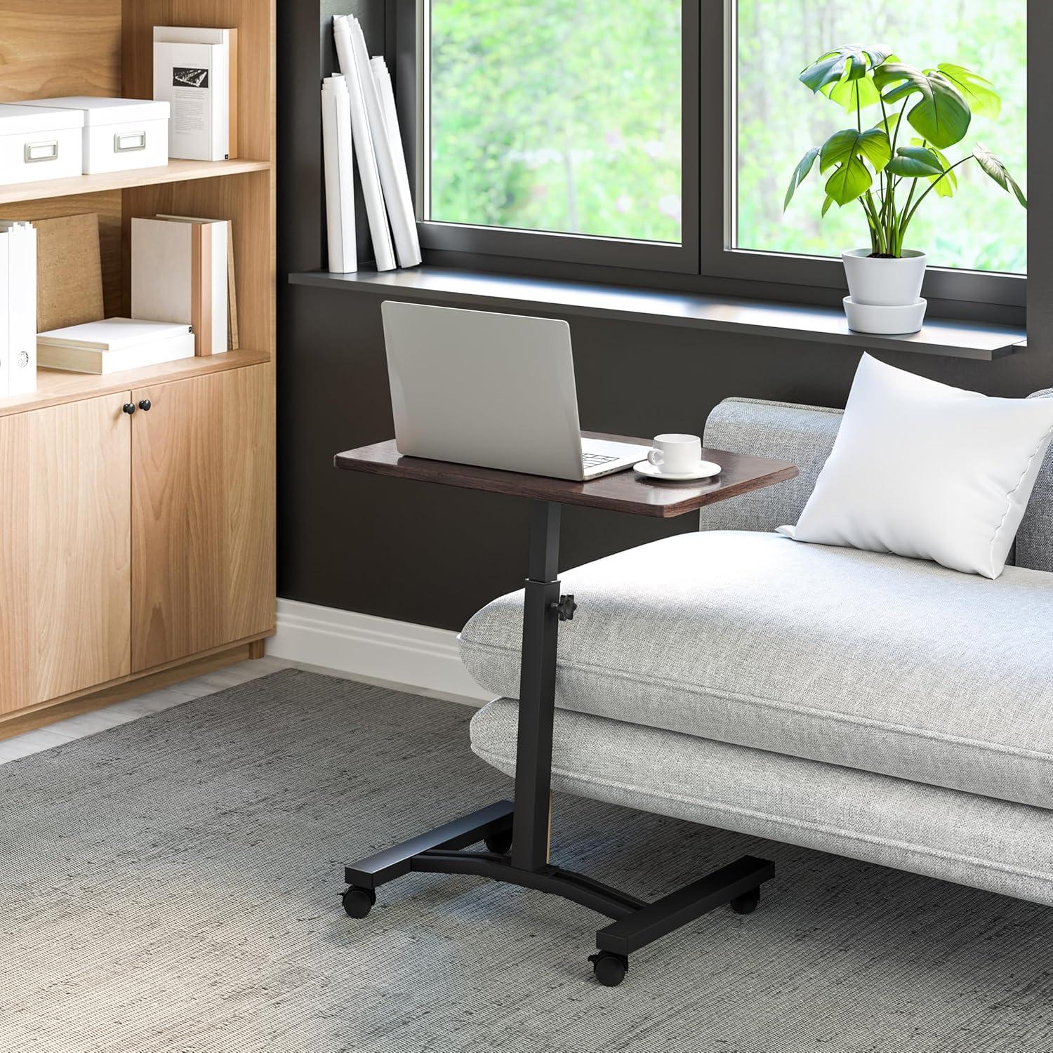 Seville Classics AIRLIFT® 24'' W Rolling Desk or Stand with Wheels & Reviews | Wayfair