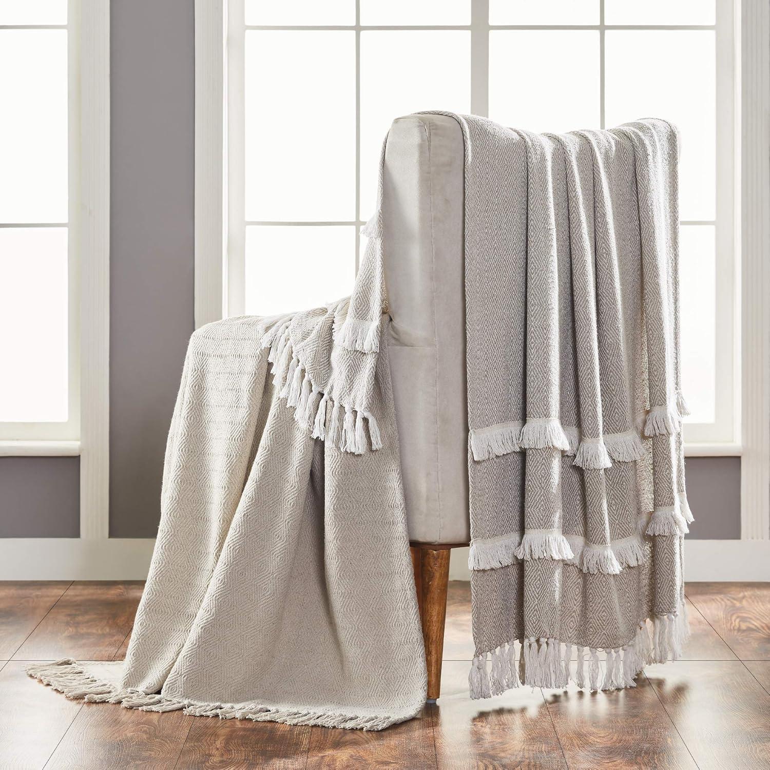 Plain Weave / Muslin Throw Blanket (Set of 2)