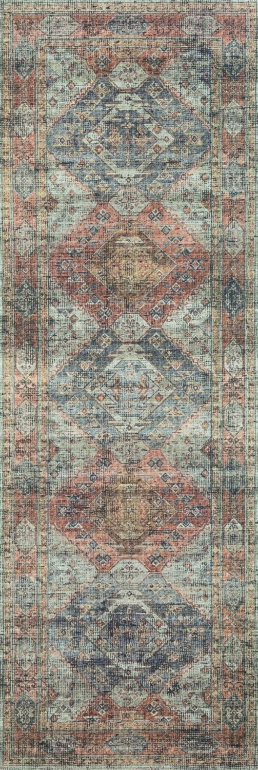 Loloi II Skye Oriental Apricot / Mist Area Rug