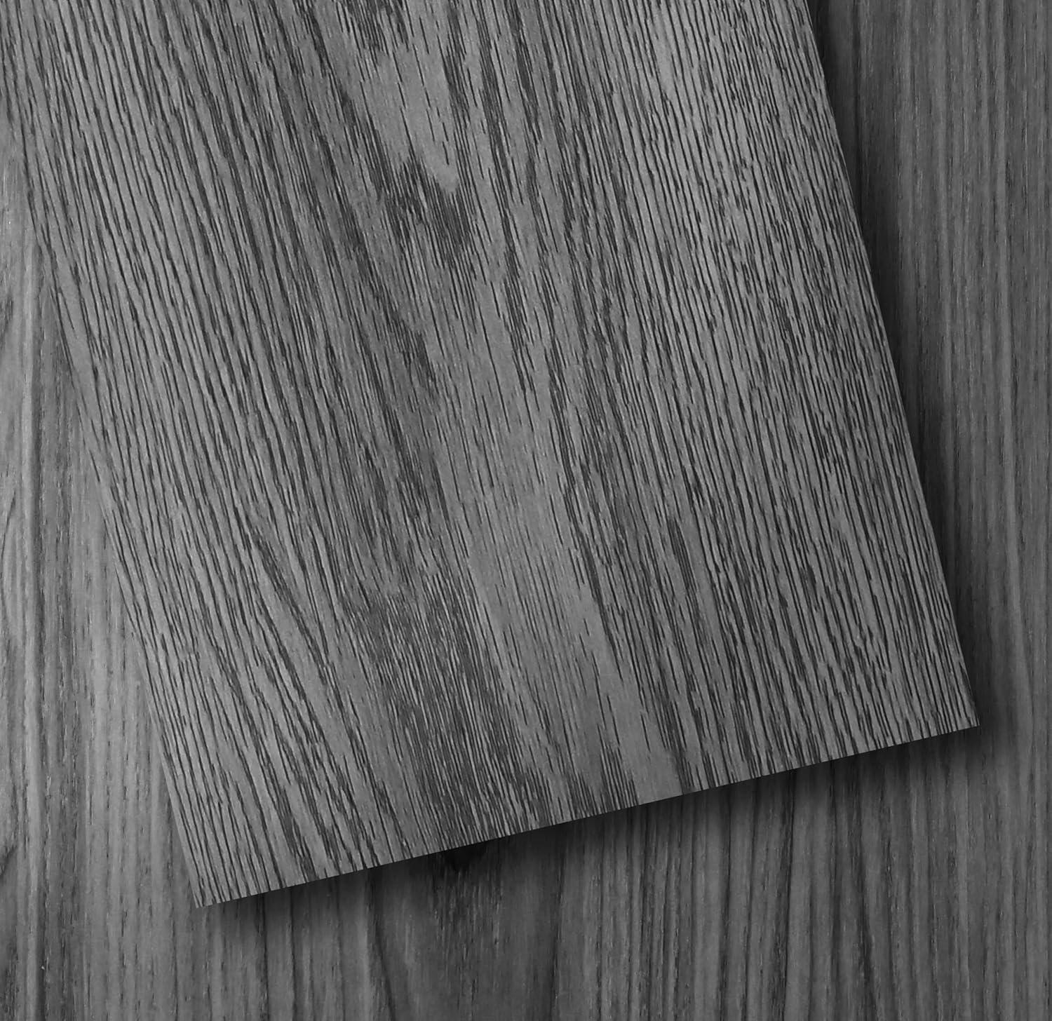 Gray Self-Adhesive Waterproof Vinyl Flooring Planks