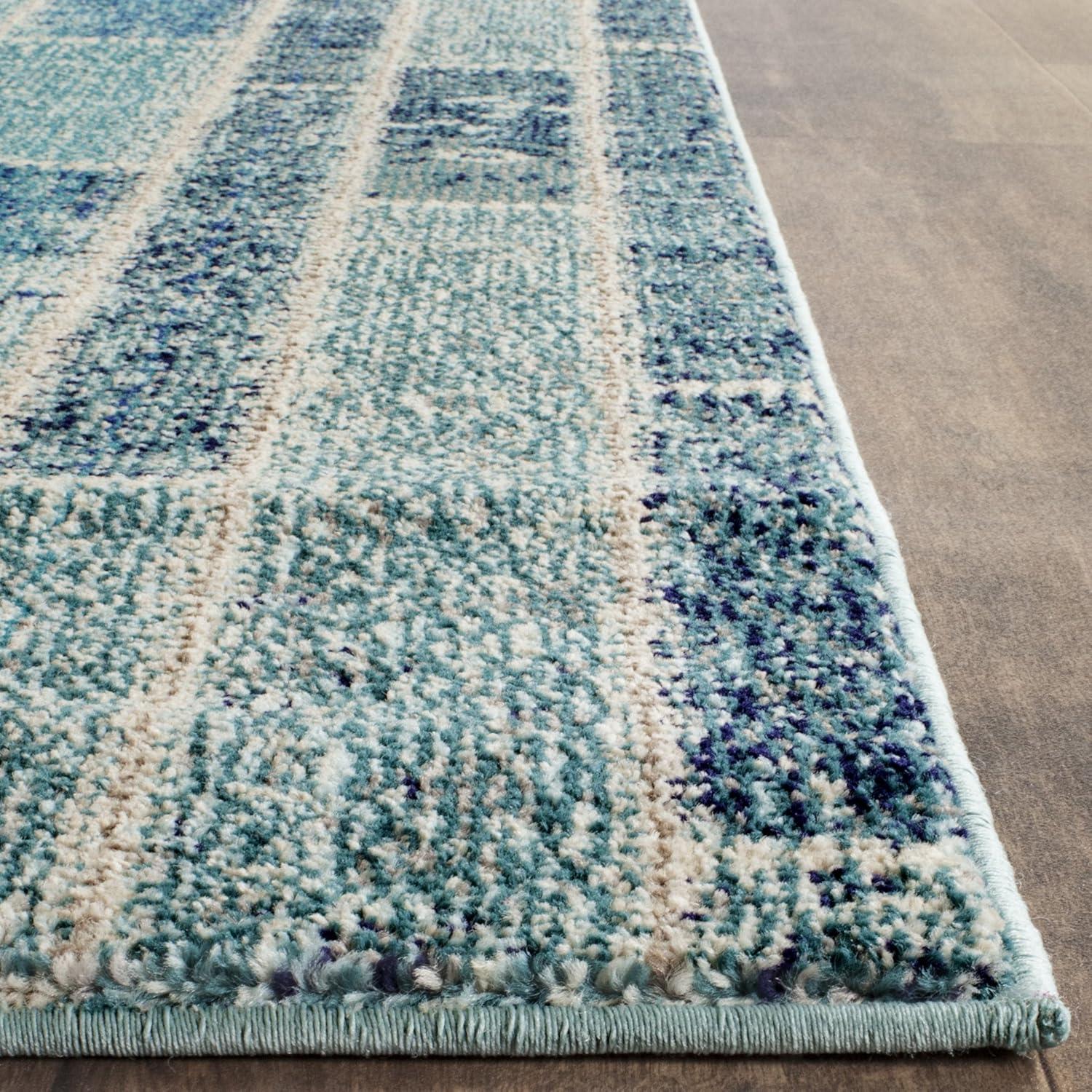 Monaco MNC216 Power Loomed Indoor Accent Rug - Blue/Multi - 3'x5' - Safavieh