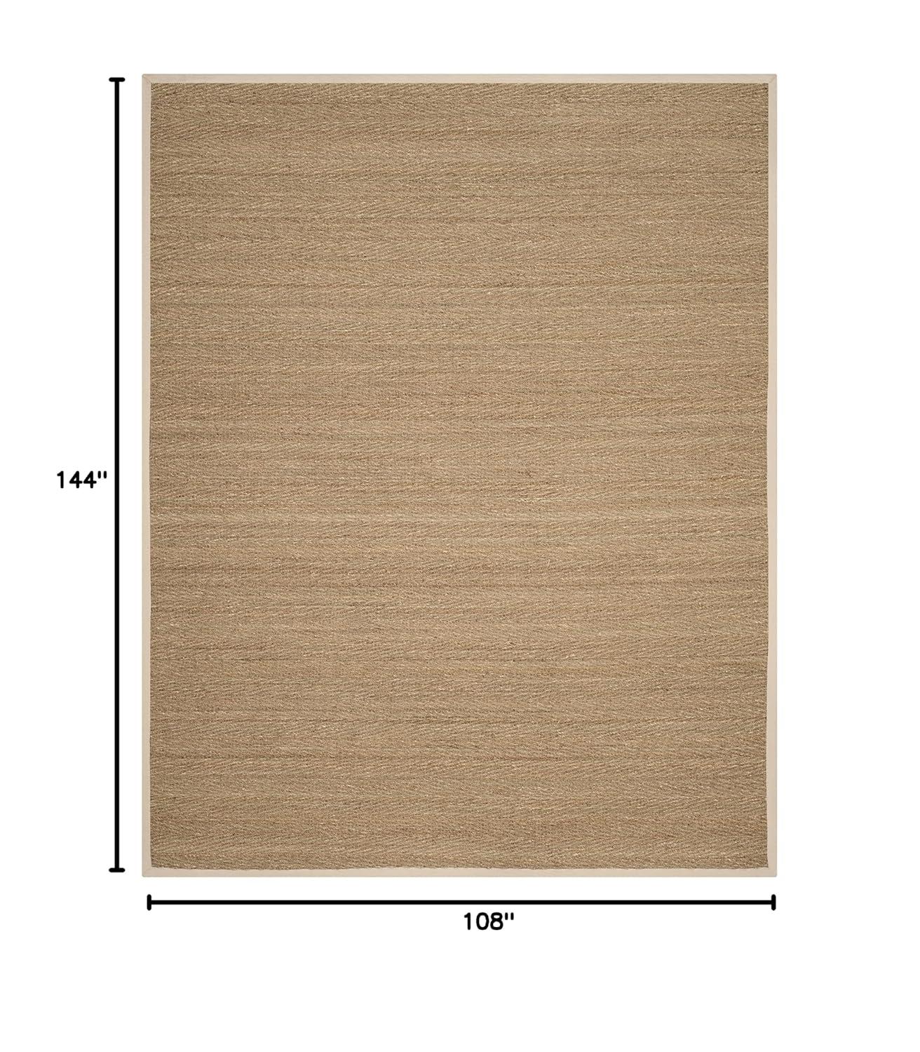 Deschamps Natural Fiber Seagrass Solid Color Rug