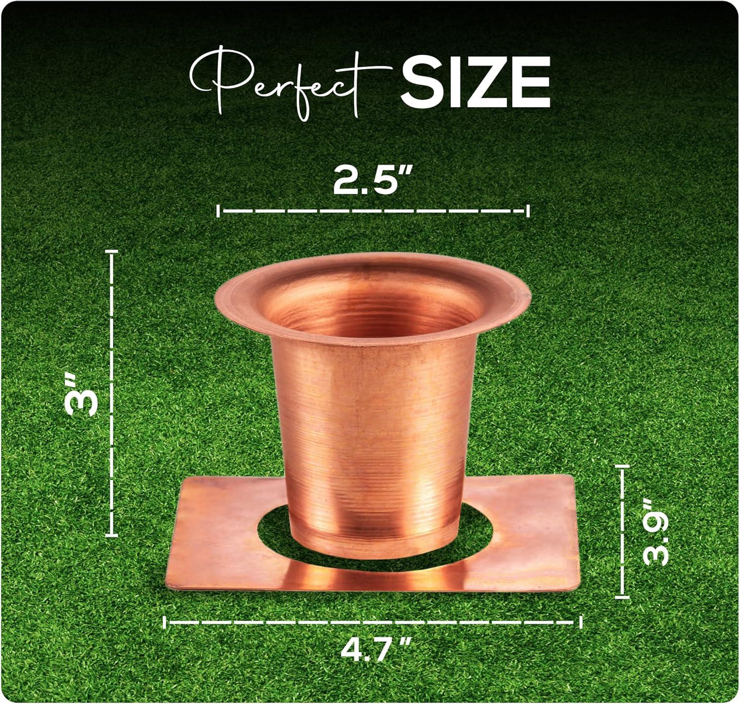 Marrgon 2 Inch Copper Gutter Adapter - Rain Chain Hanger & Diverter