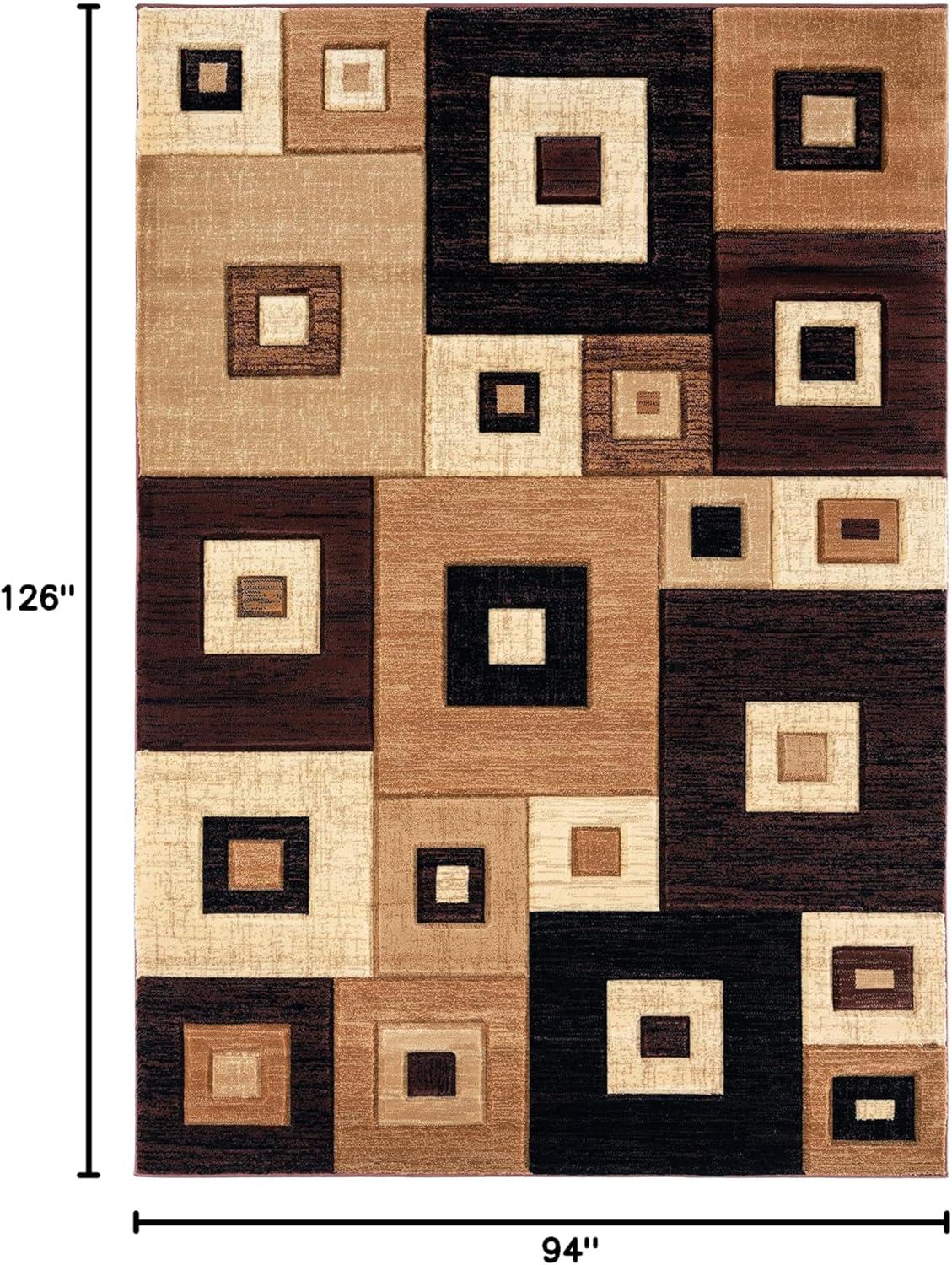 United Weavers of America Bristol Cicero Brown Area Rug, 7'10" x 10'6"