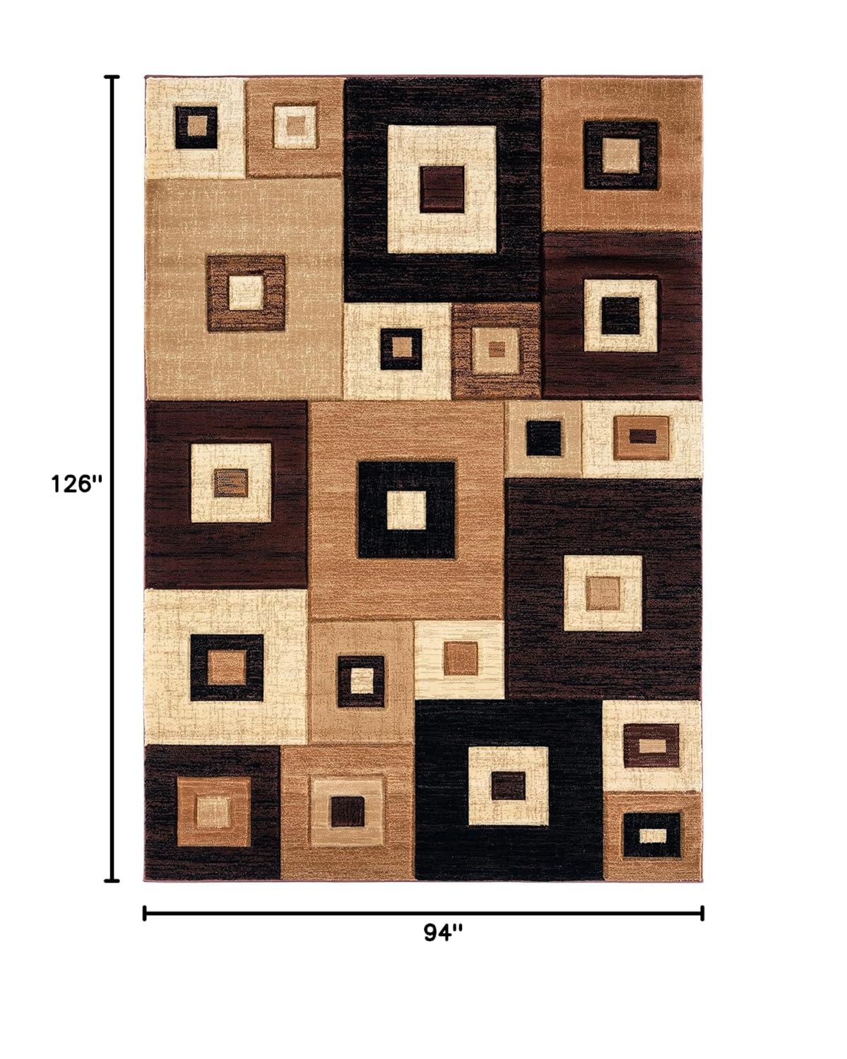 United Weavers of America Bristol Cicero Brown Area Rug, 7'10" x 10'6"