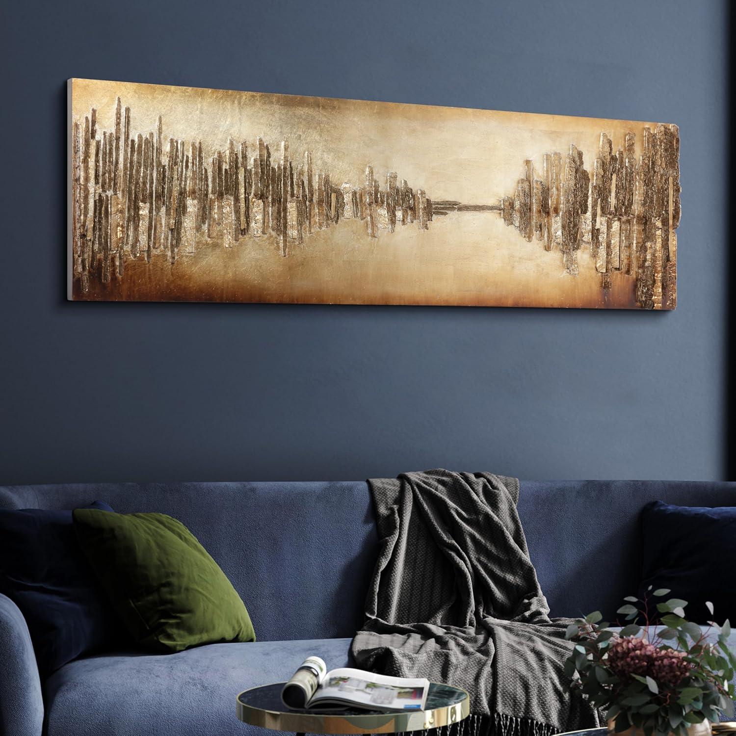 Foundry Select "Passages" Handed Painted Rugged Wooden Wall Art