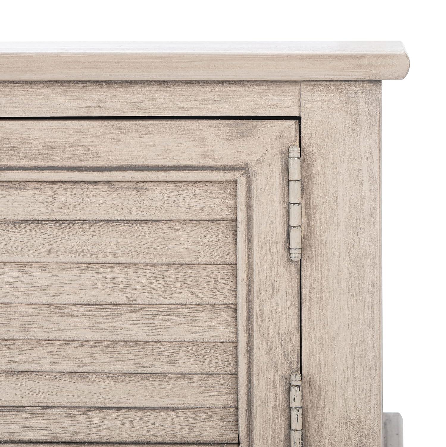 Tate 2 Drawer 2 Door Console Table - Greige - Safavieh