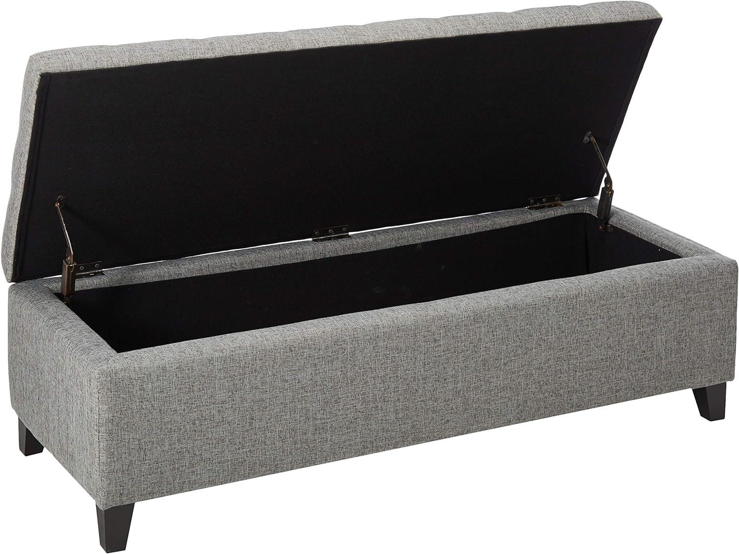 Sterling Fabric Tufted Storage Ottoman