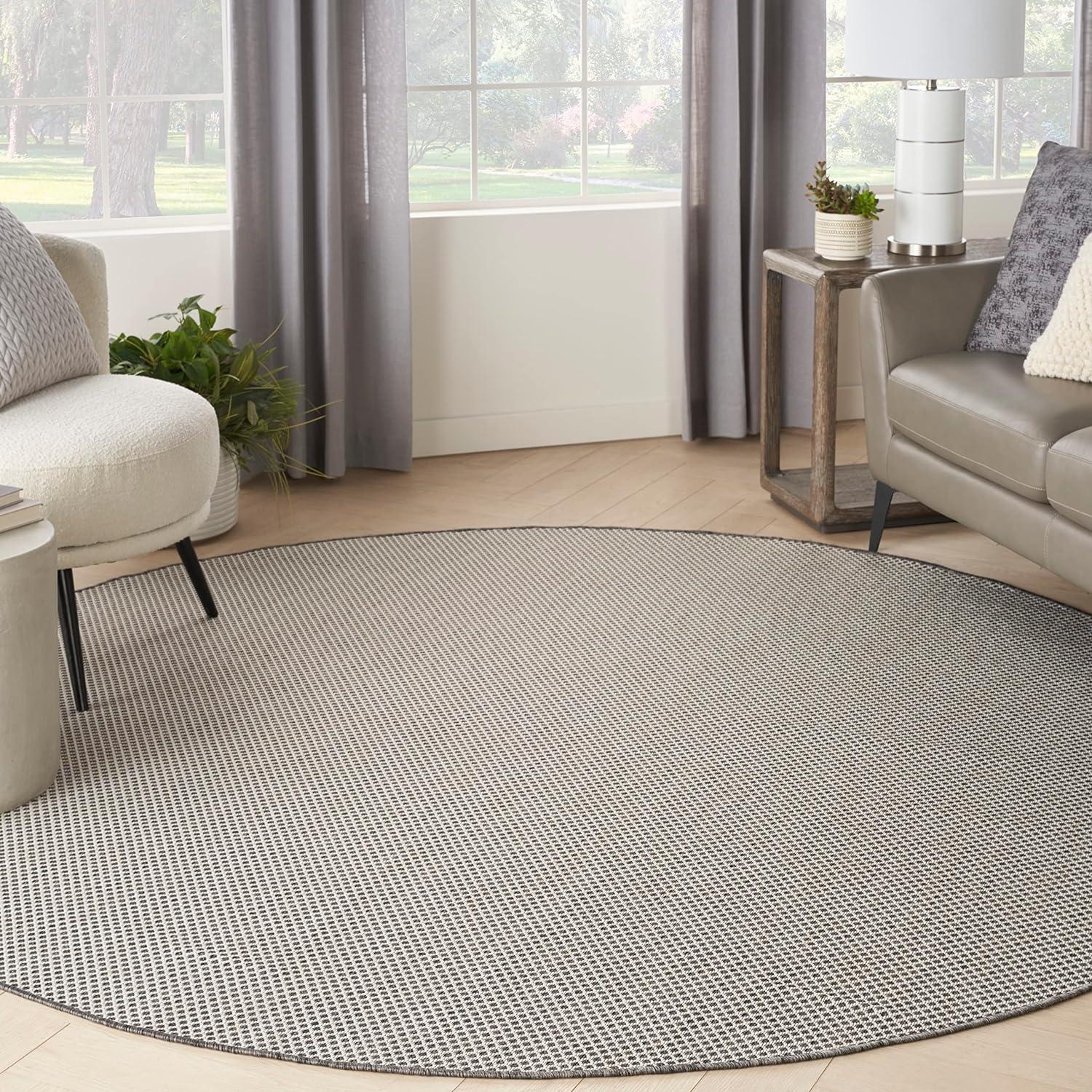 Nourison Courtyard Modern Easy Care Outdoor Rug