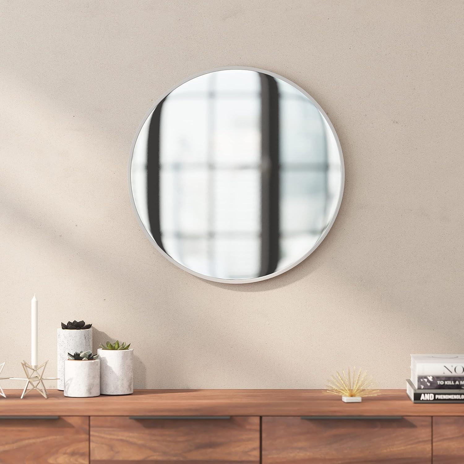 Taylor & Logan Metal Round Wall Mirror