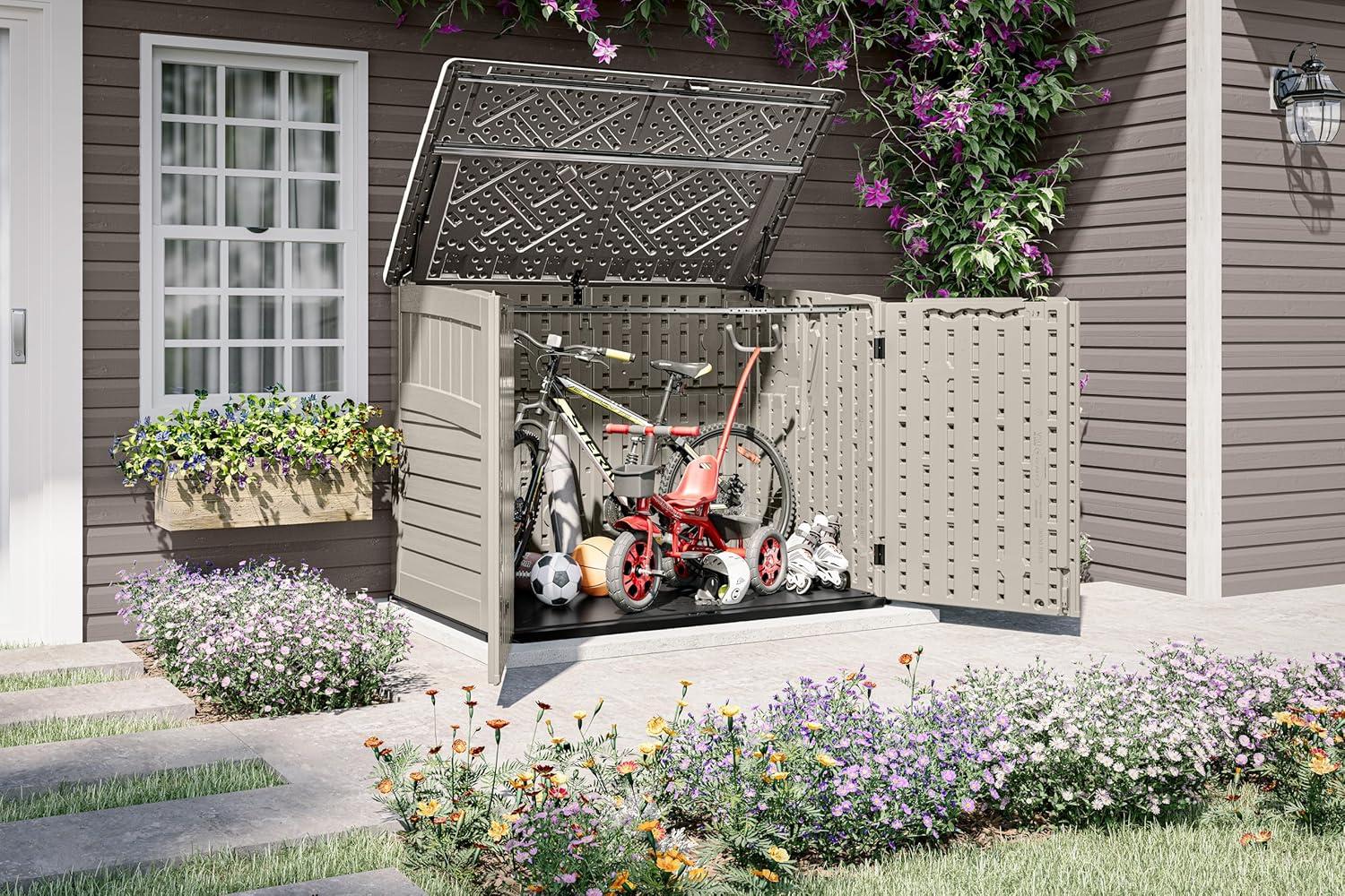 Suncast Horizontal Storage Shed