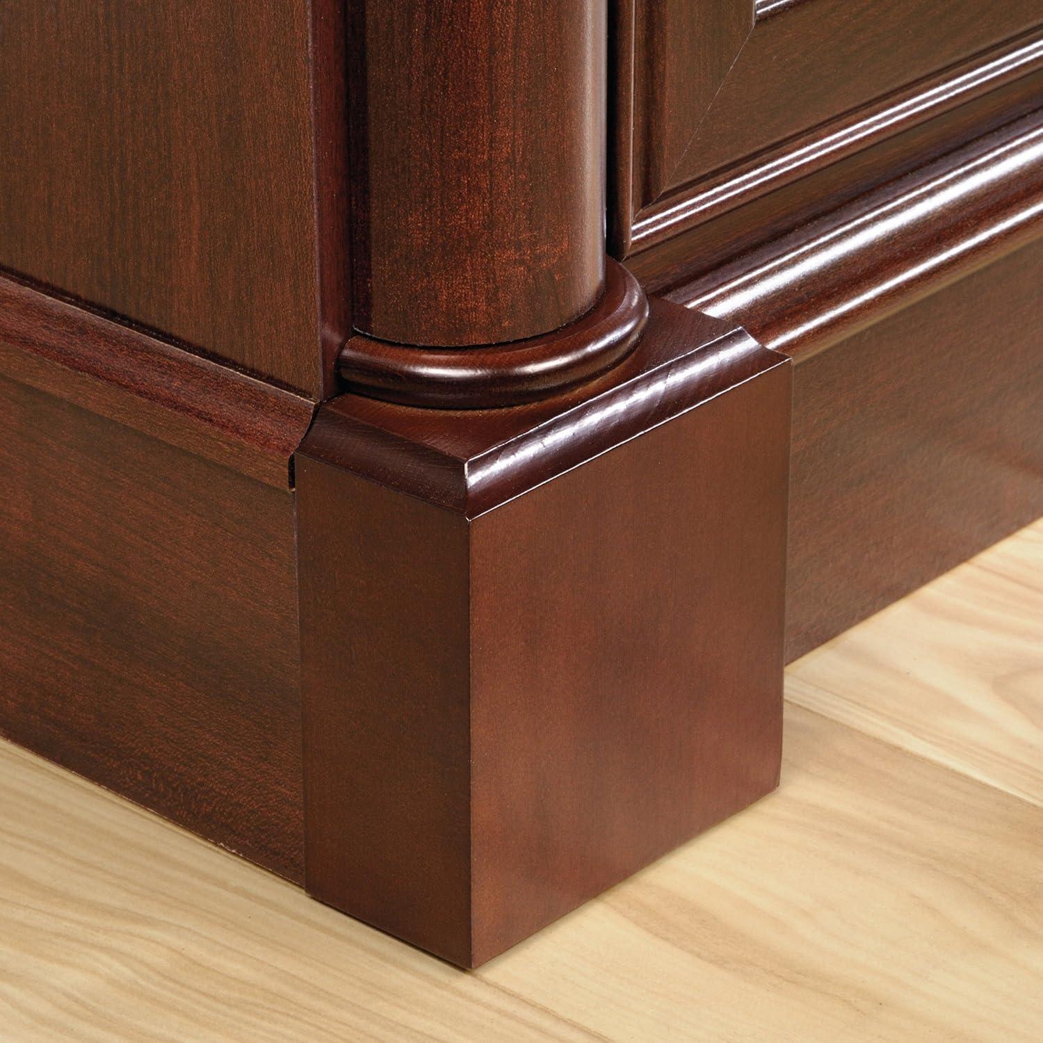 Sauder Palladia Engineered Wood Credenza in Select Cherry Finish