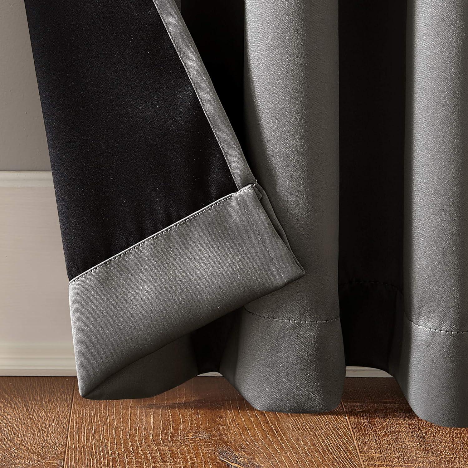 Sun Zero Oslo Theater Grade Extreme 100% Blackout Rod Pocket Curtain Panel