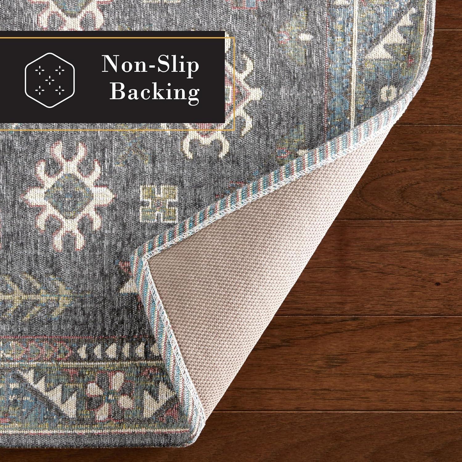 Town & Country Living TOWN & COUNTRY LUXE Livie Everwash Non-Slip Backing Kitchen Mat