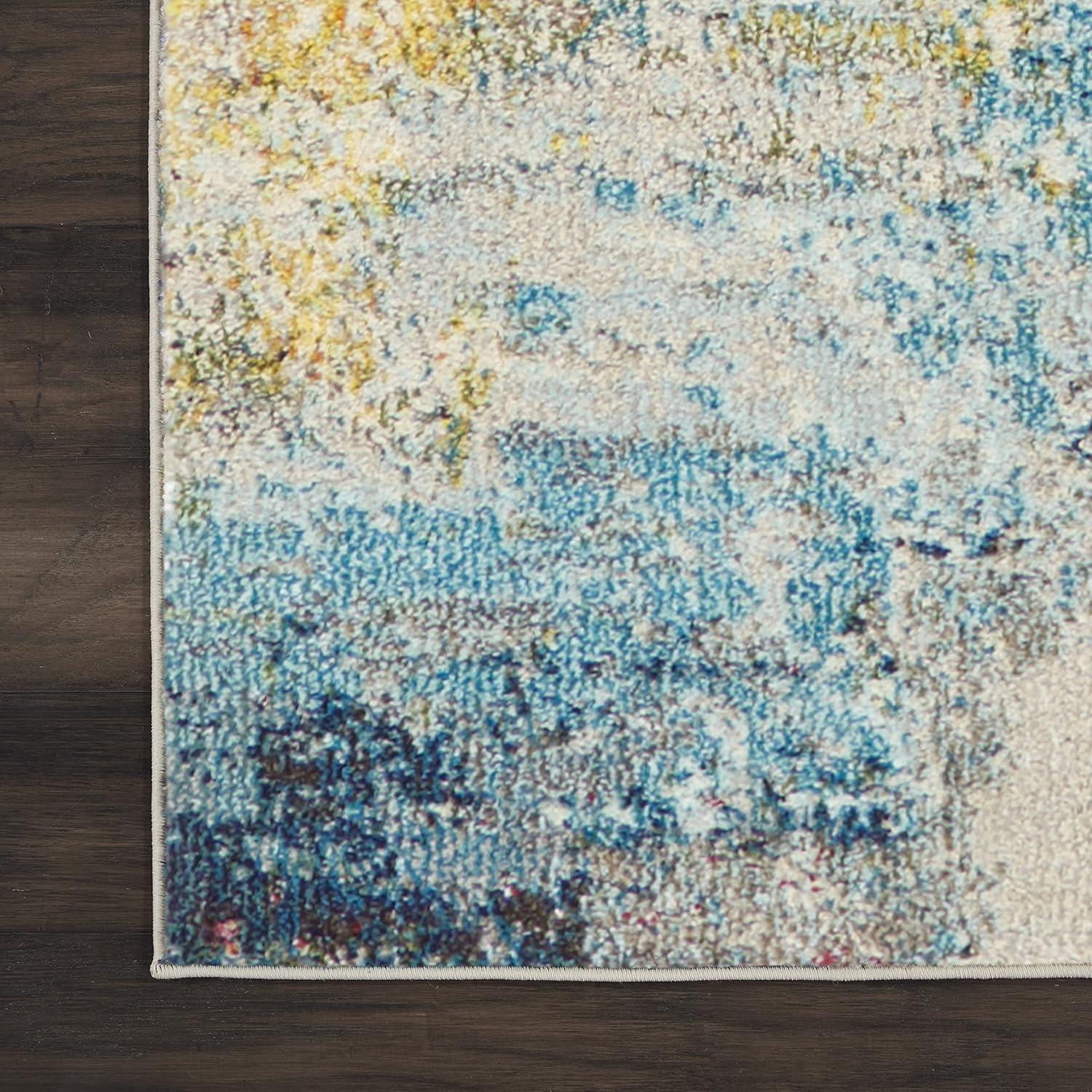 Nourison Celestial CES02 Sealife Area Rug 2'2" x 7'6"