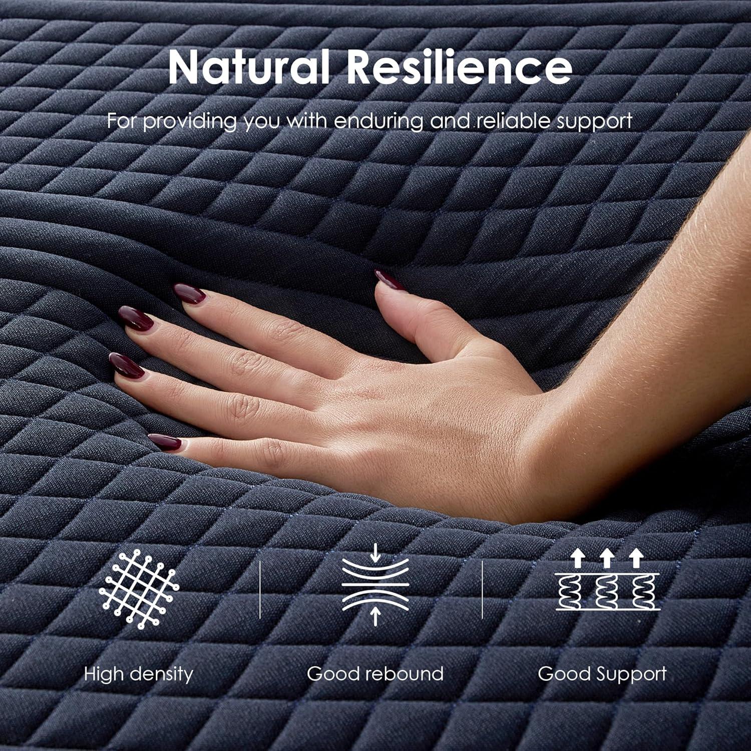 Alwyn Home Medium Hybrid Mattress In a Box