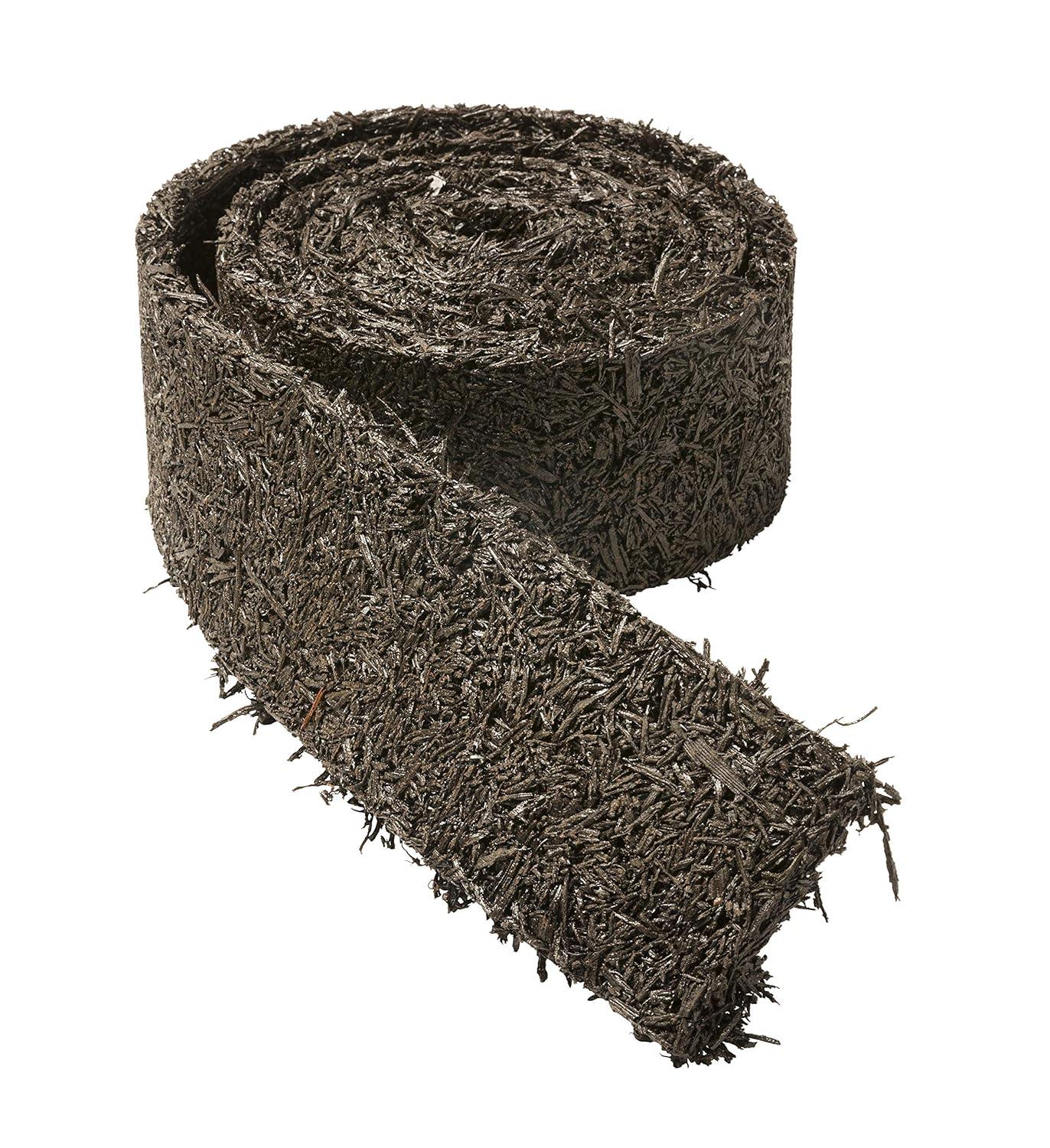 Evergreen Enterprises, Inc Perma Mulch Recycled Rubber Garden Border Edging, 120" L