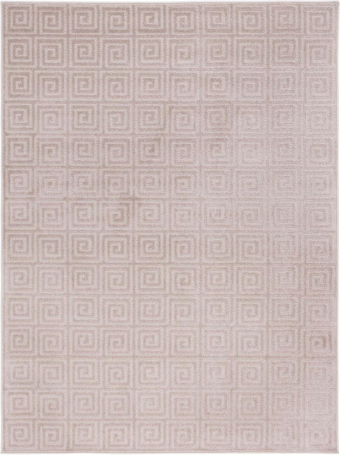 Pattern and Solid PNS412 Power Loomed Area Rug  - Safavieh