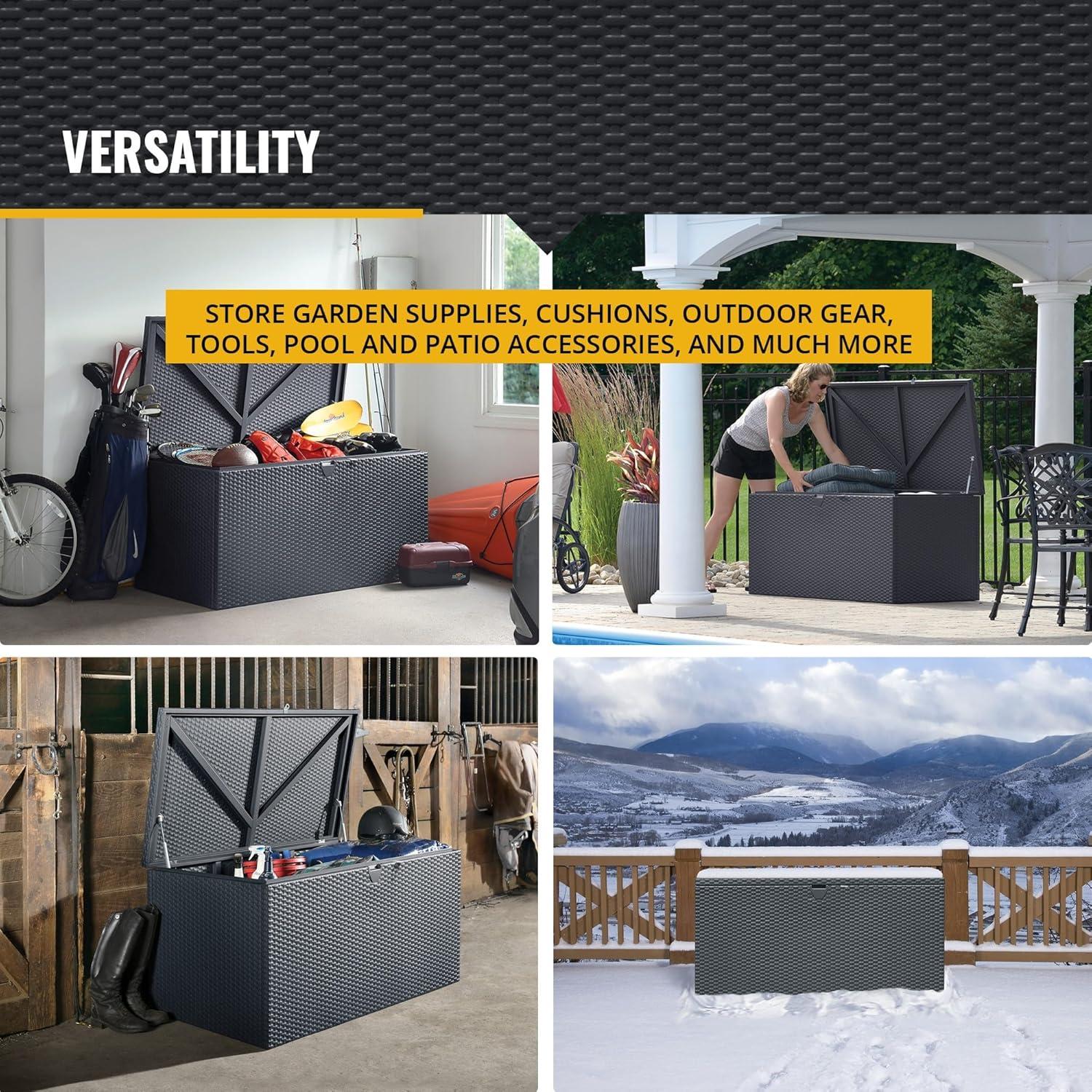 Arrow 134 GALLON DECK BOX 134 GALLON
