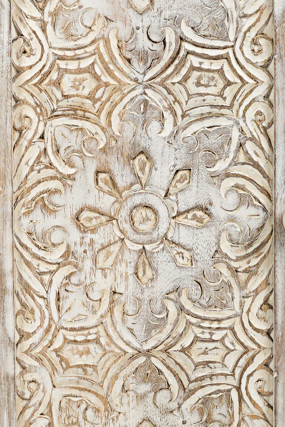 Jofran, Global Archive Hand Carved 32" Accent Chest