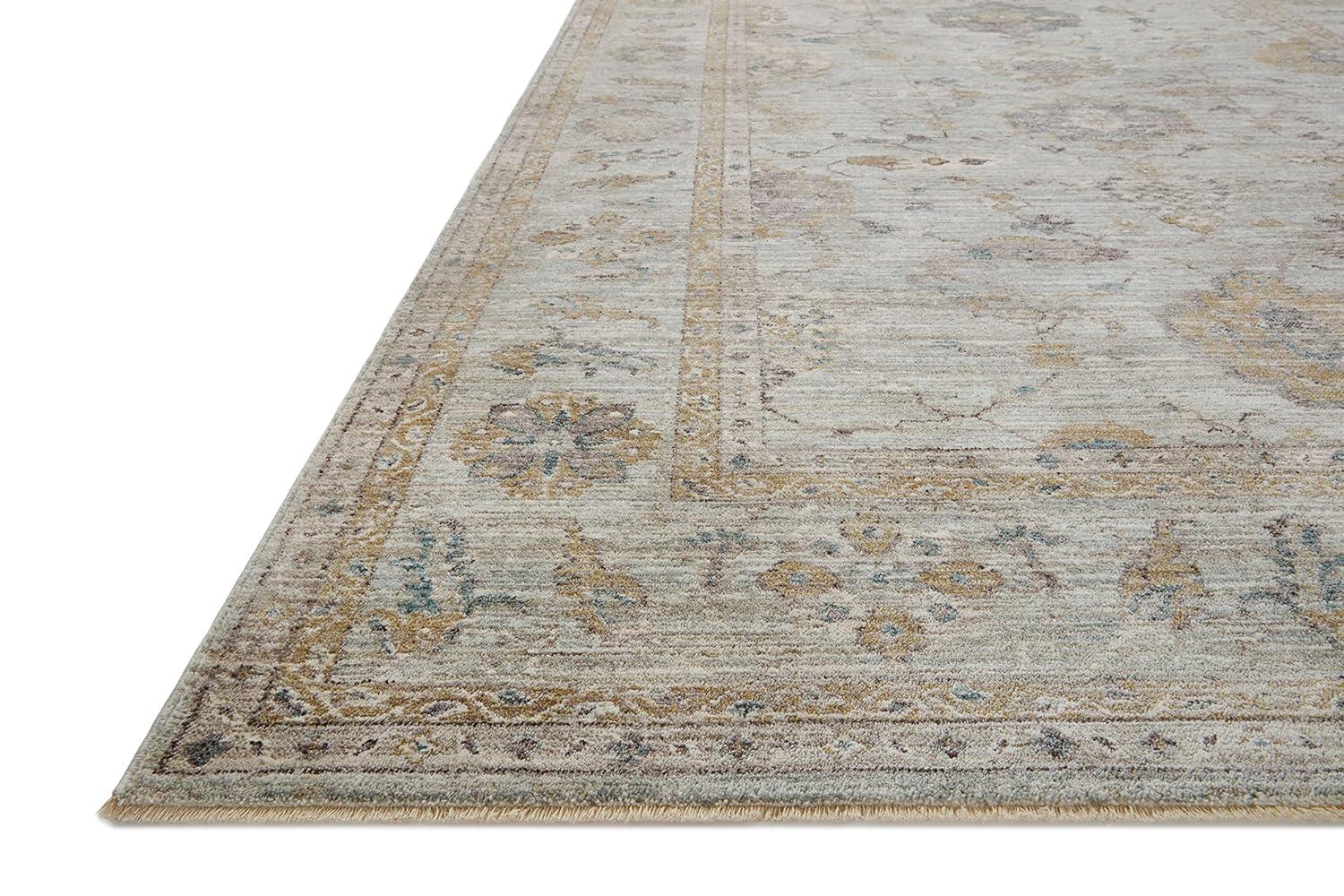 Magnolia Home by Joanna Gaines x Loloi Magnolia Home By Joanna Gaines X Loloi Millie Sky / Gold Area Rug