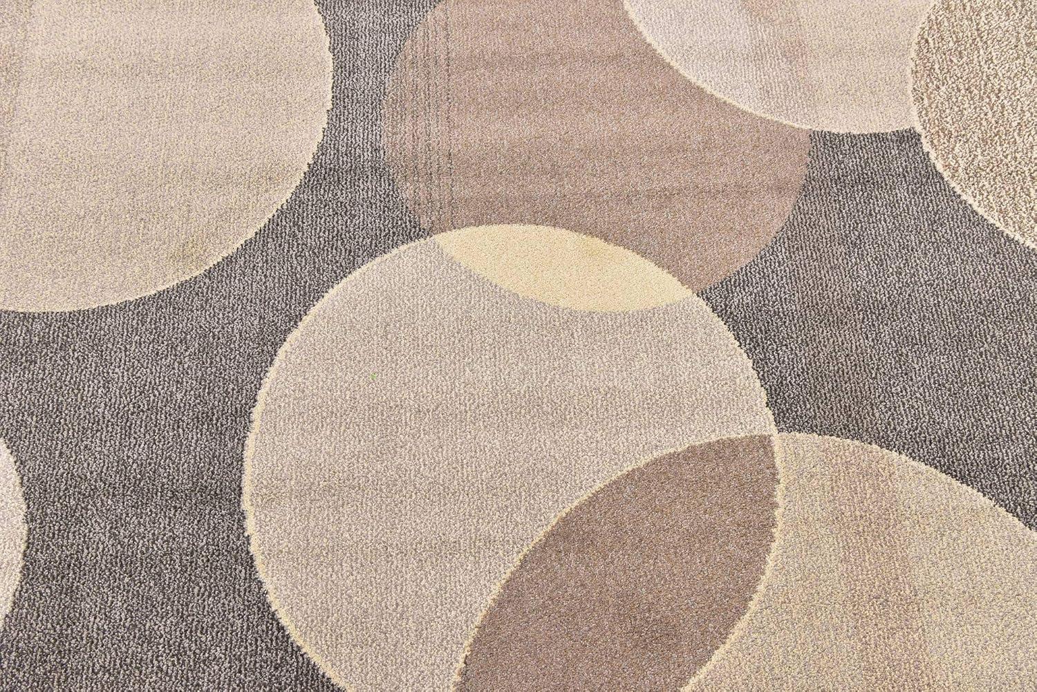 Unique Loom 8' 0 x 10' 0 Gray Chromatic Seaside Area Rug