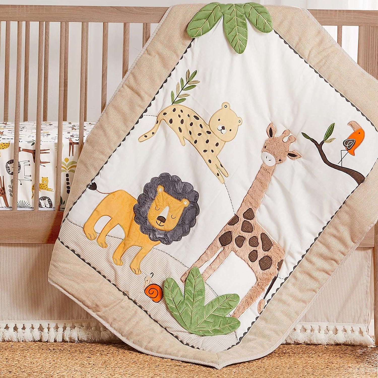 Zuma 4 Piece Crib Bedding Set - Levtex Baby
