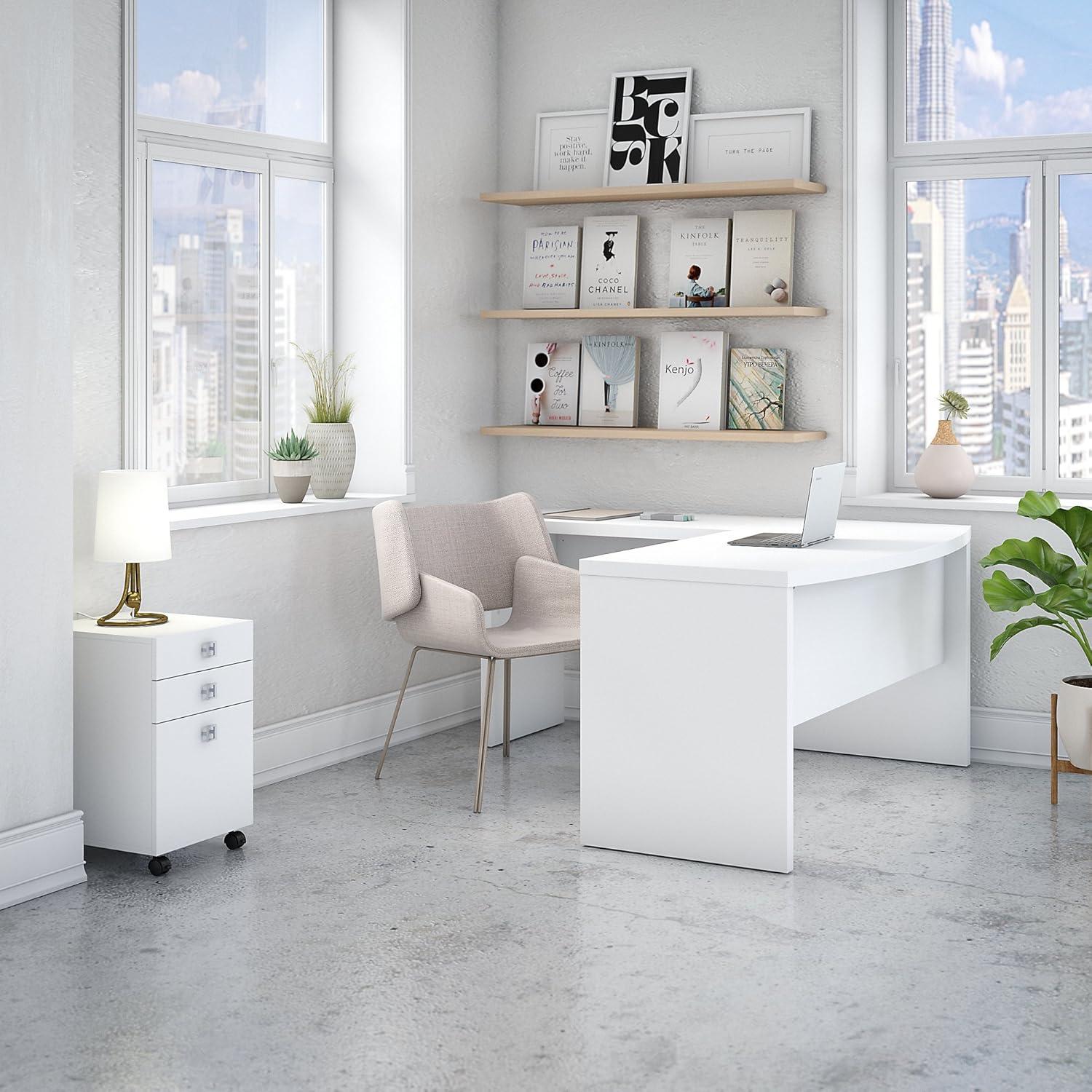 Echo 3 L-Shaped Computer Desk Office Set