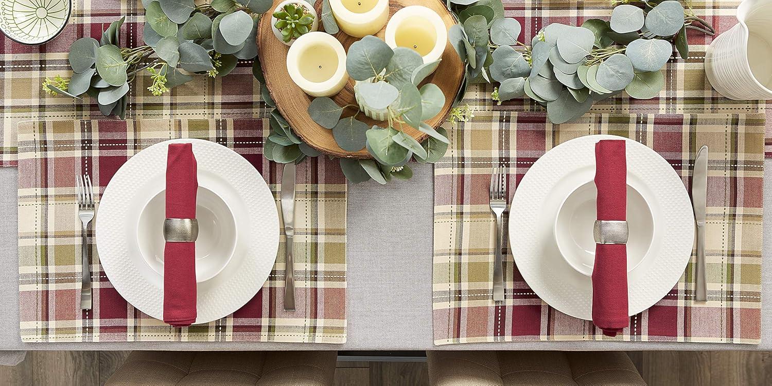 Homespun Plaid Placemat (Set of 4)