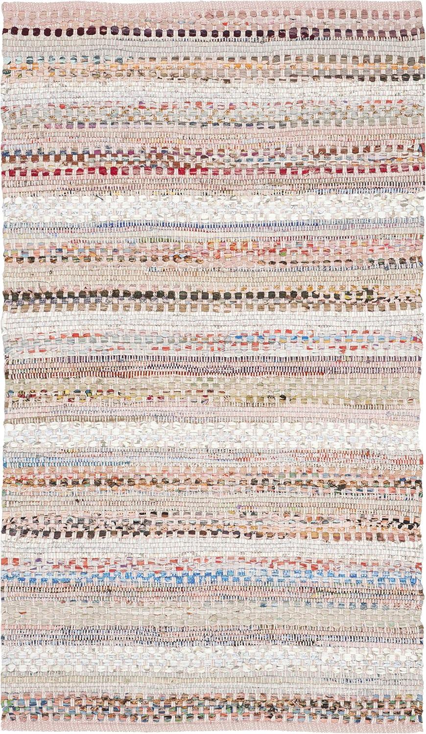 Montauk MTK975 Hand Woven Area Rug - Pink/Multi - 3'x5' - Safavieh.