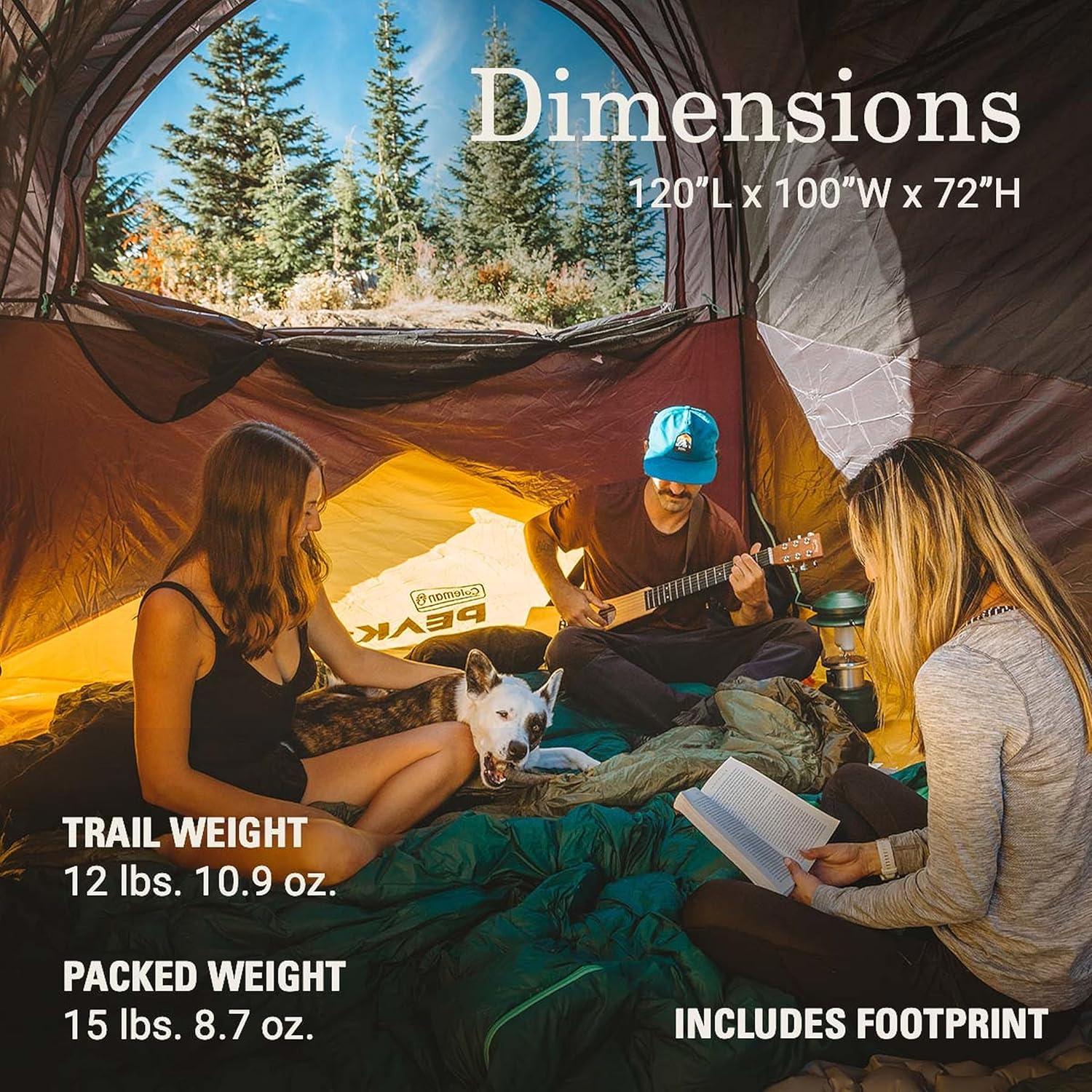 Coleman PEAK1™ 6-Person Dome Tent​