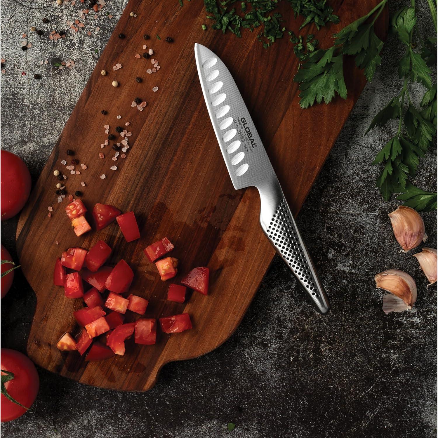 Global ® Classic 5" Hollow-Ground Santoku Knife