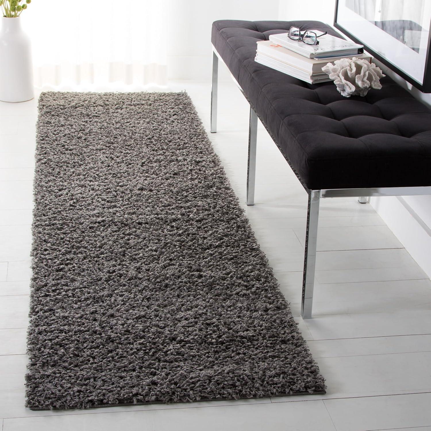 Athens Shag SGA119 Power Loomed Area Rug  - Safavieh