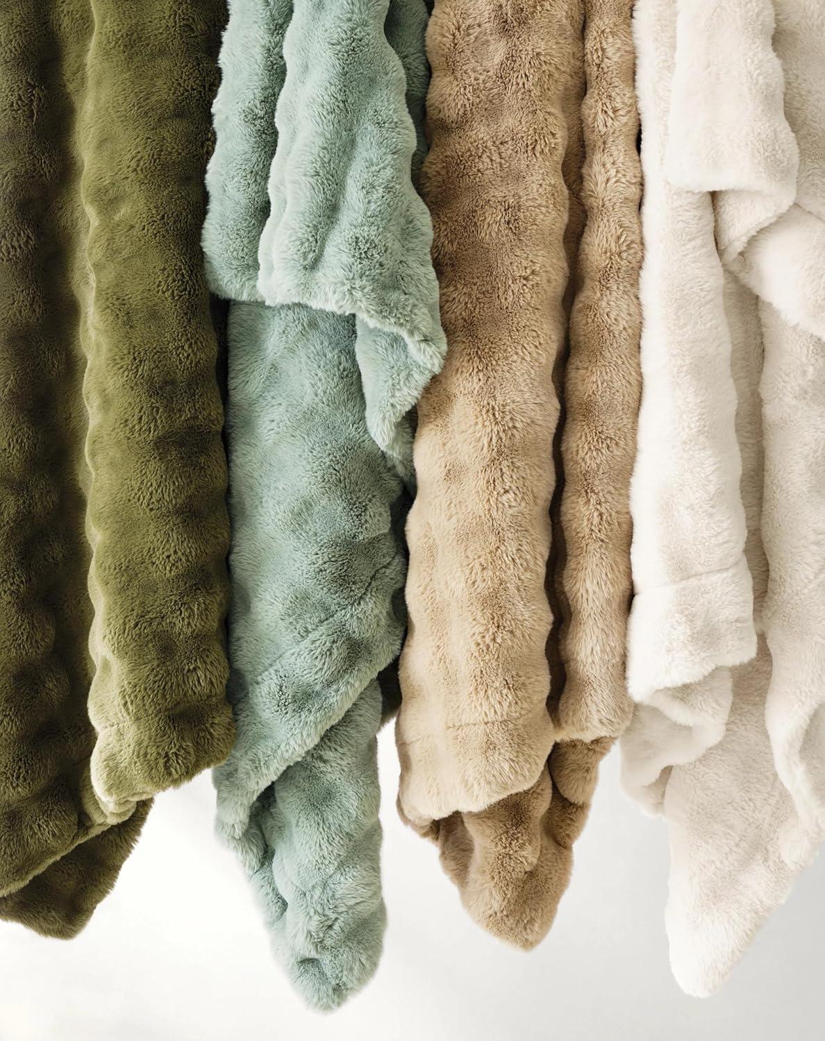 Pine Cone Hill Fab Faux Throw