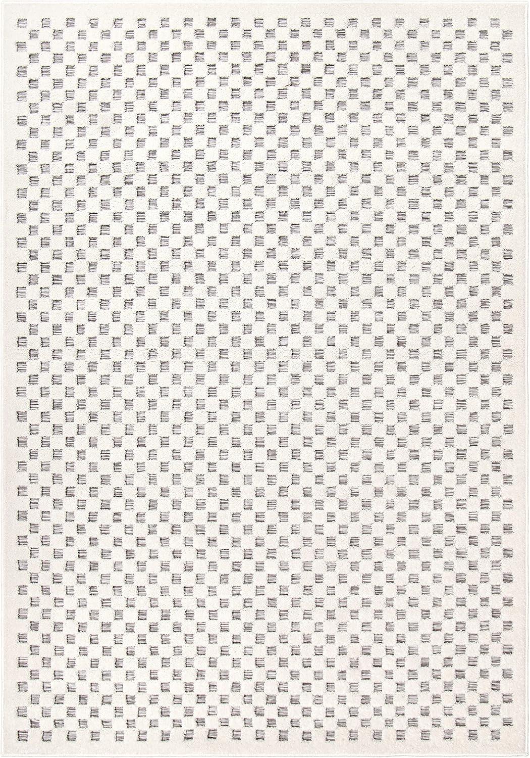 Simply Southern Cottage Lecompte Area Rug, 5' x 7', Grey