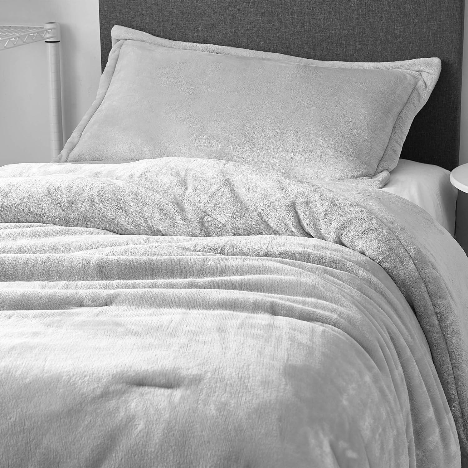 Coma Inducer Me Sooo Comfy - ® Oversized Comforter Set - Glacier Gray Twin XL Teen & Dorm 2 Piece