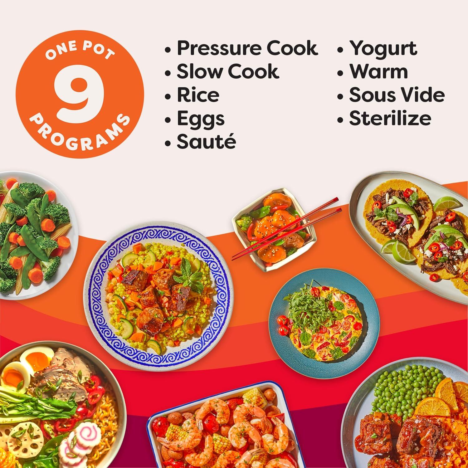 Instant Pot 6qt Duo Plus with Whisper Quiet Pressure Cooker