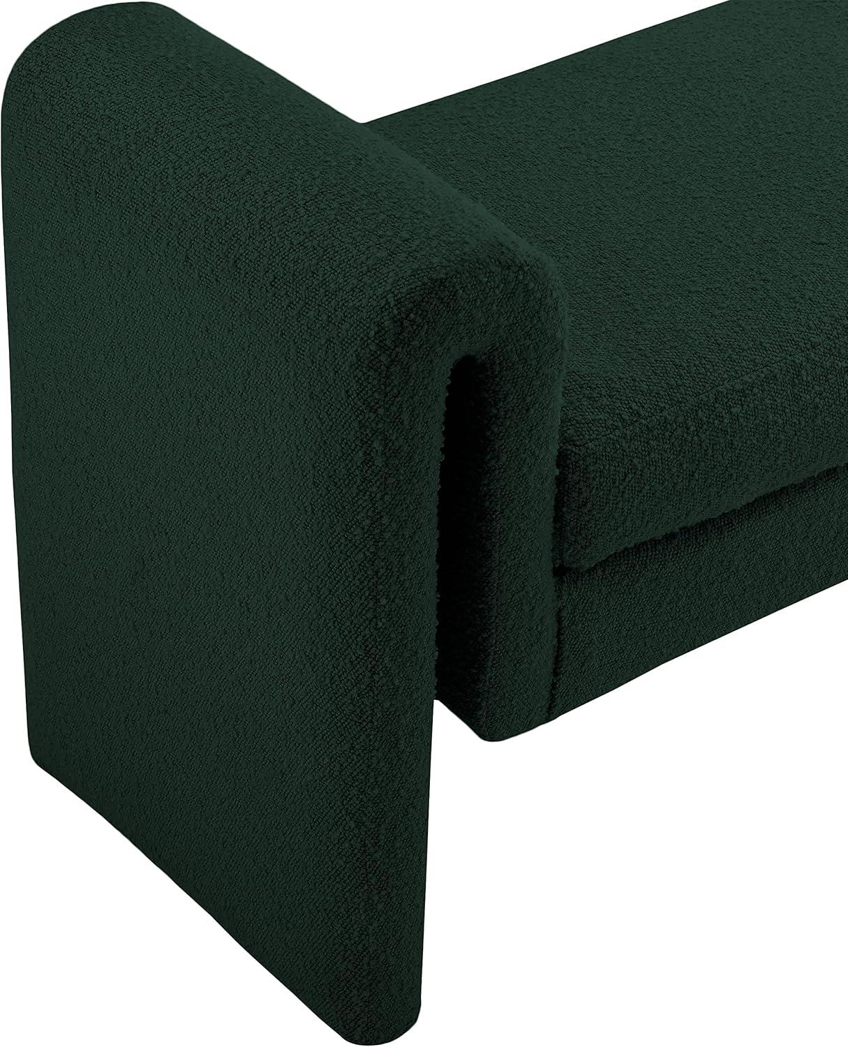 Hobel Boucle Fabric Upholstered Bench