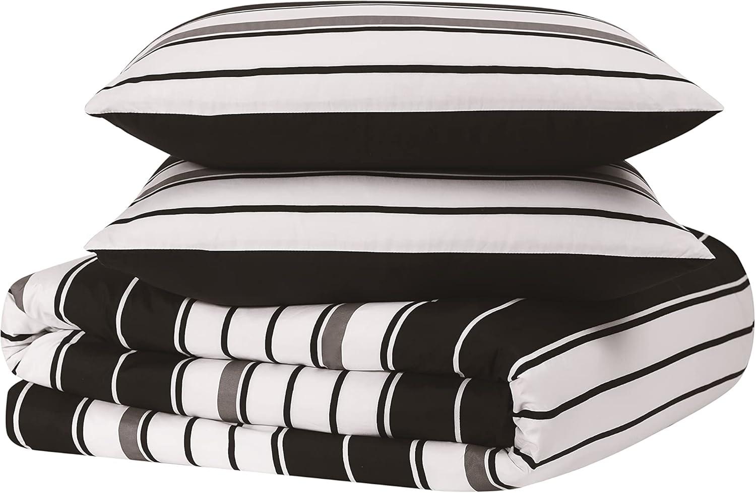 Truly Soft 2-Piece Brentwood Stripe Duvet Cover Set, Twin/Twin XL