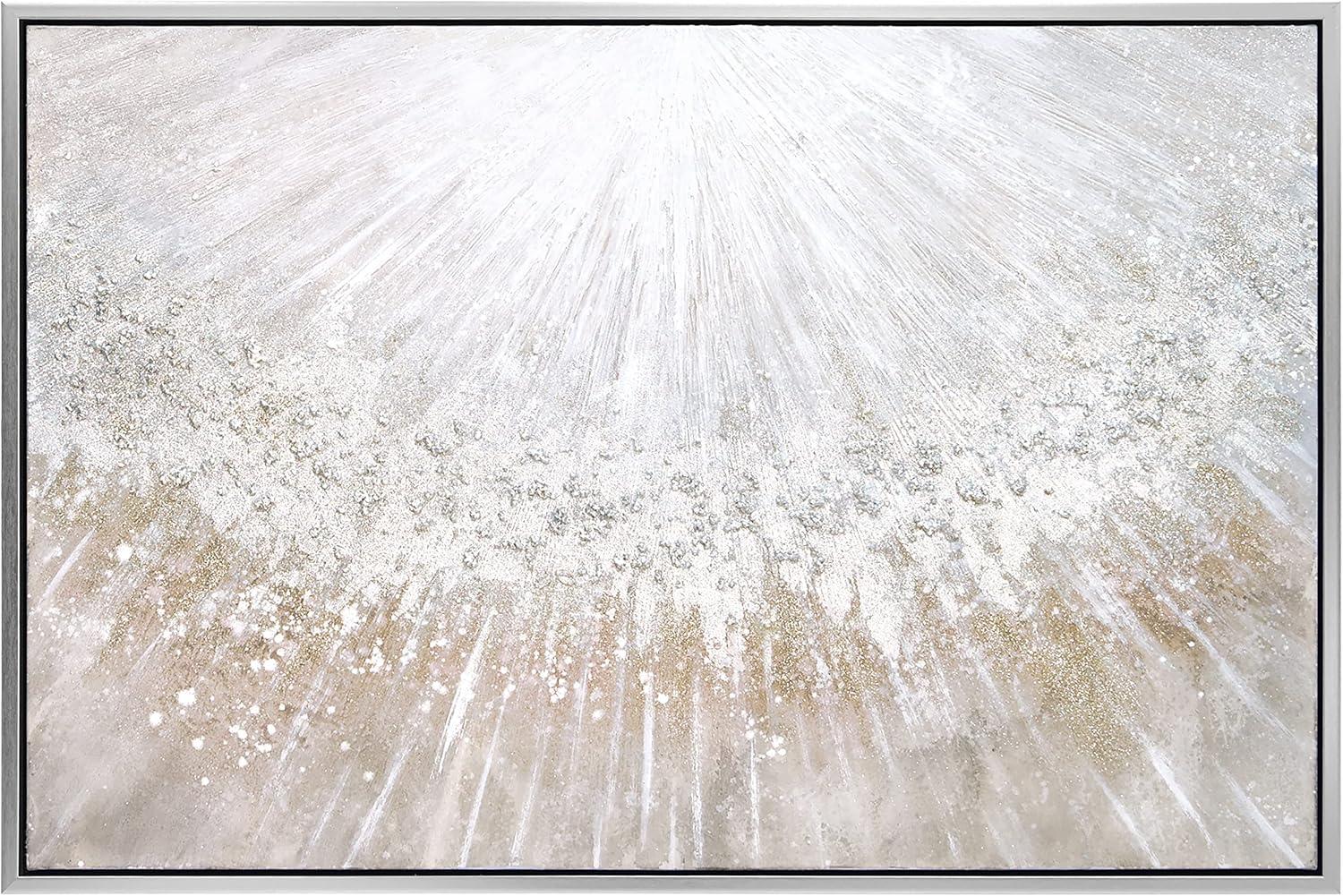 Empire Art Direct " Silver Pellets Textured Metallic " by Martin Edwards