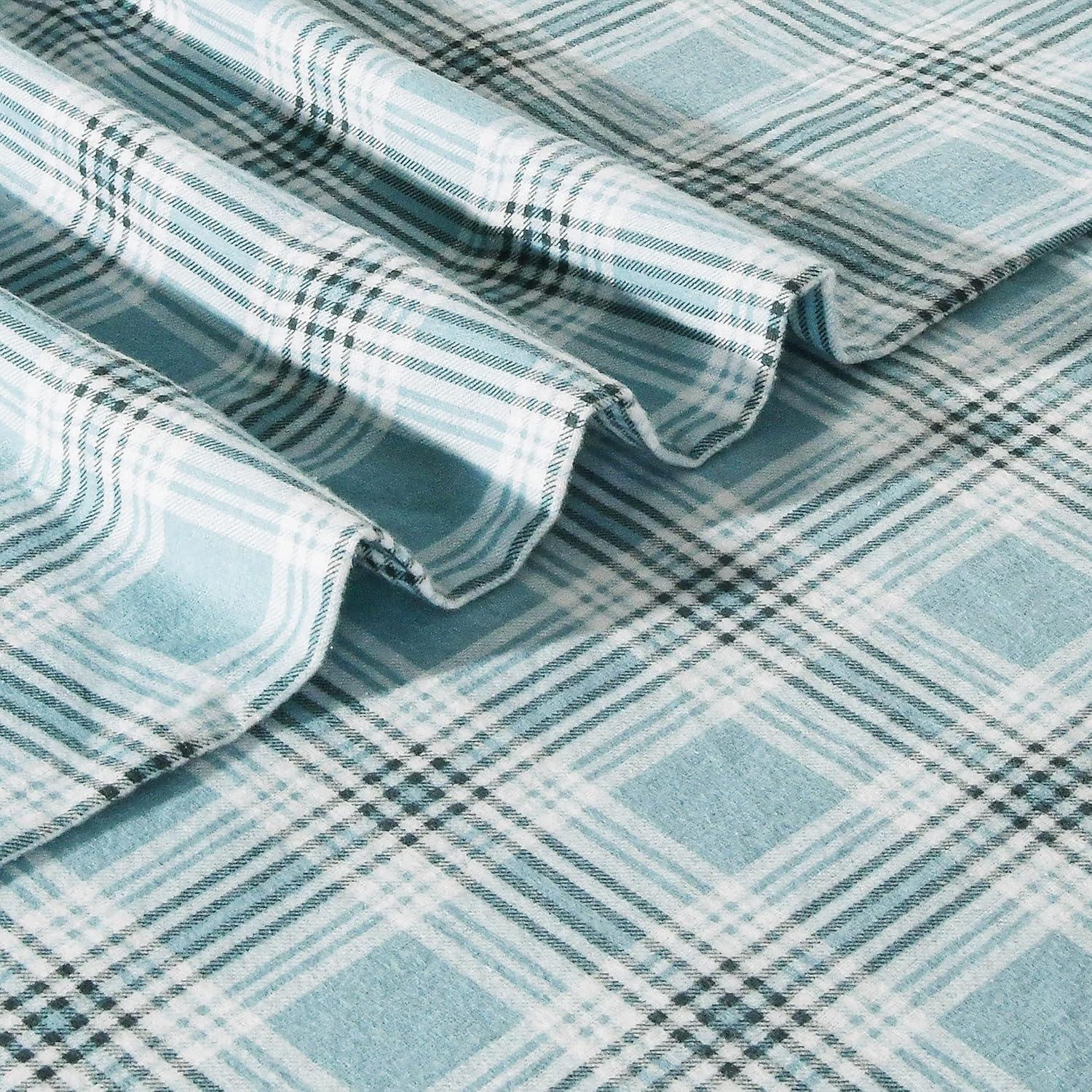 Enviohome Colyt 100% Cotton Flannel Sheet Set