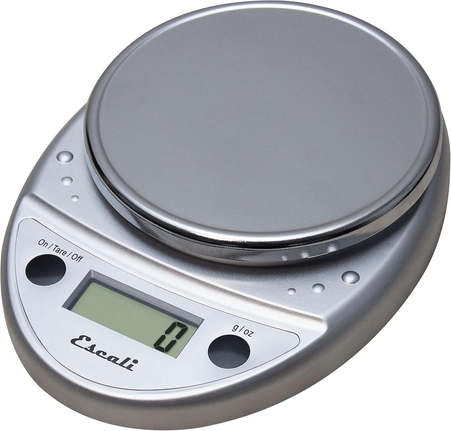 Escali Primo Digital Scale - Chrome