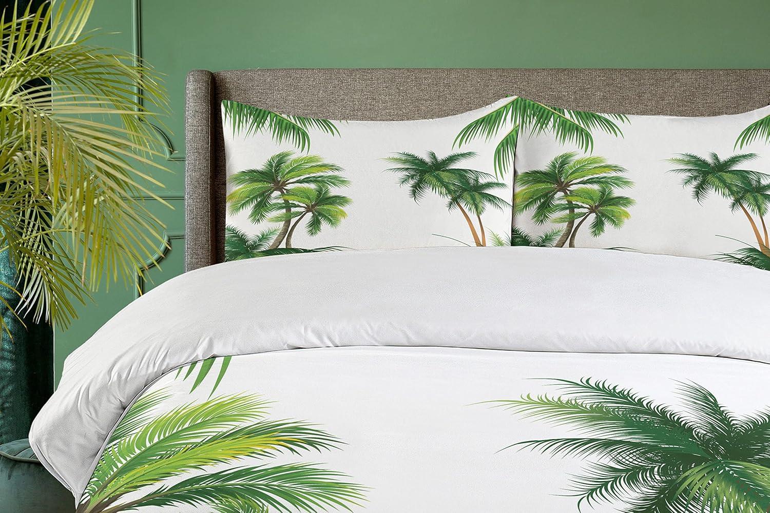 Coastal Floral Duvet Cover