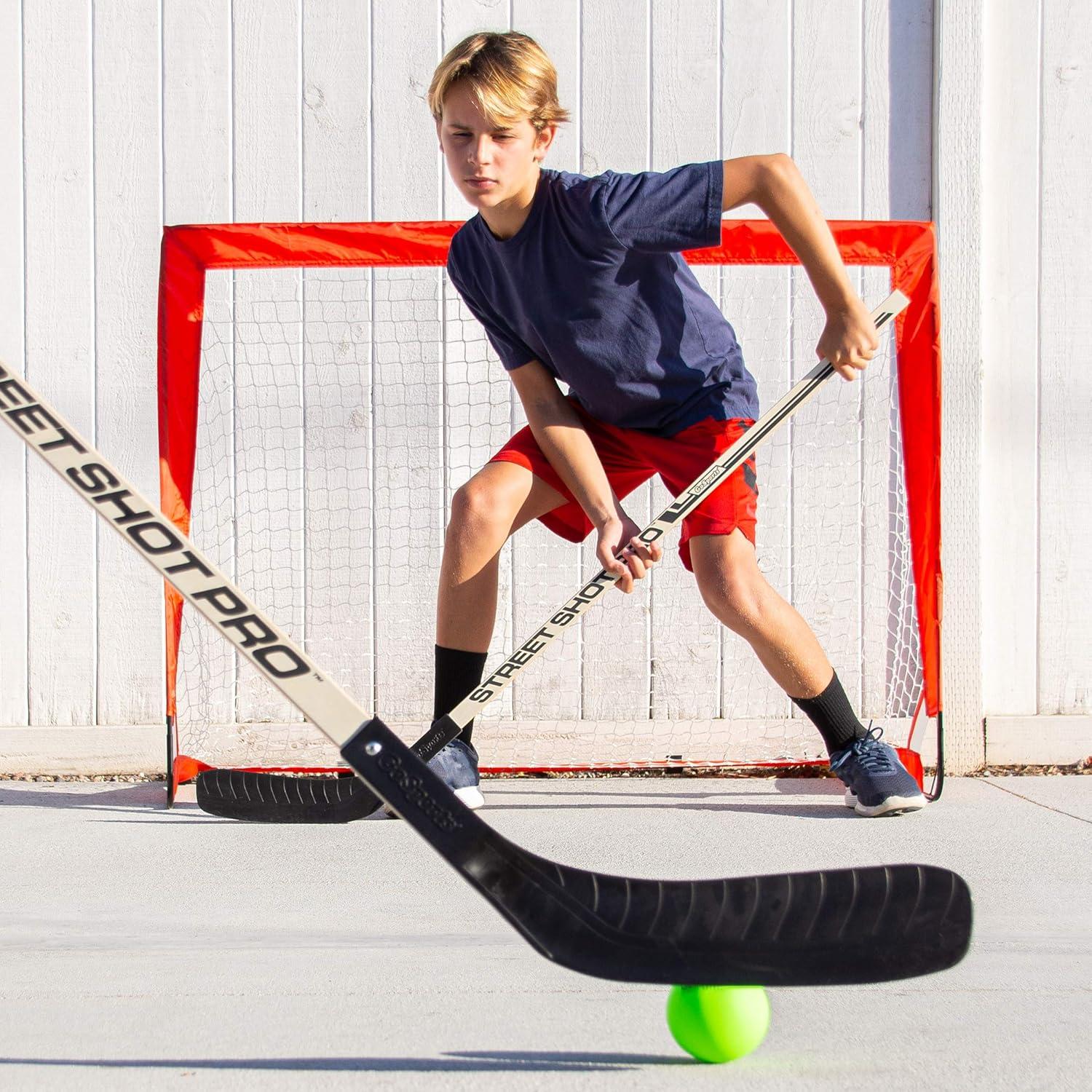 GoSports Hockey Street Sticks (Set of 2)