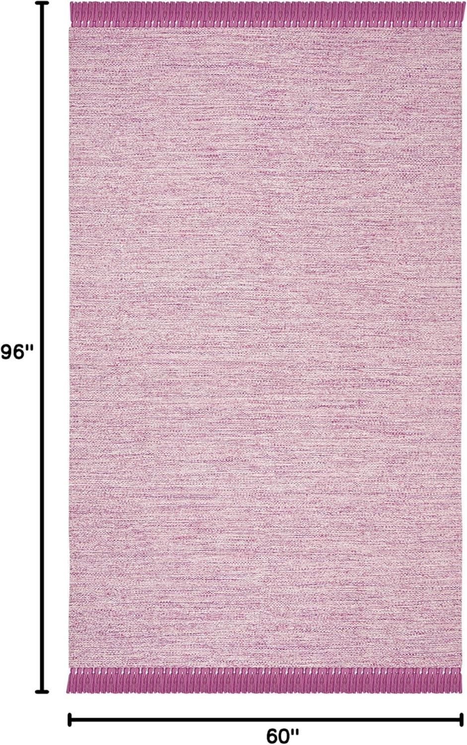 Montauk MTK610 Hand Woven Indoor Area Rug - Pink - 5'x8' - Safavieh