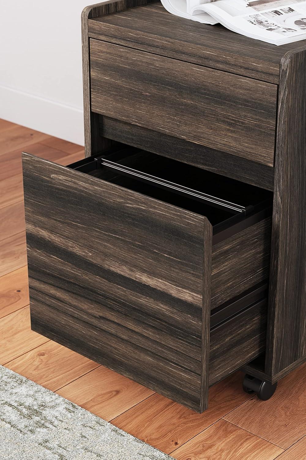Enoki 15.35'' Wide 2 -Drawer Mobile File Cabinet